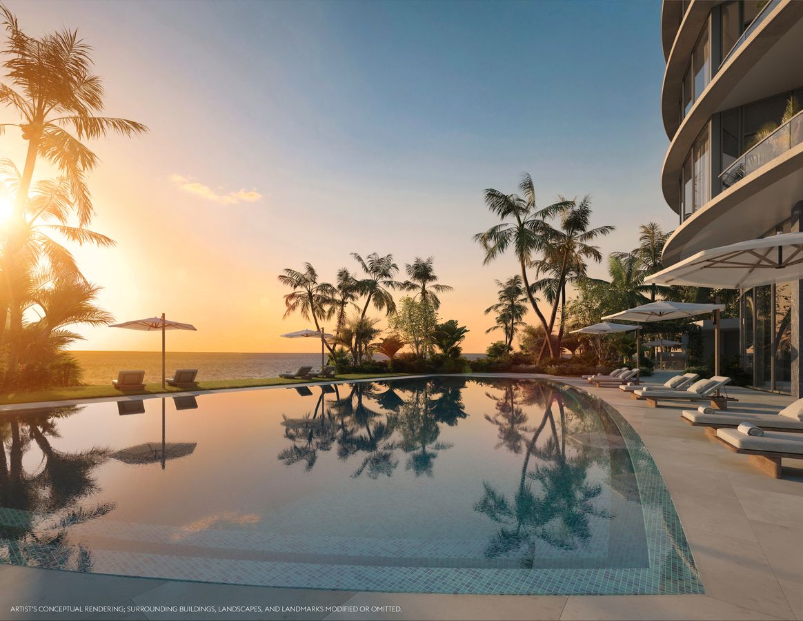 2. Oceanfront Pool  Sunrise 2