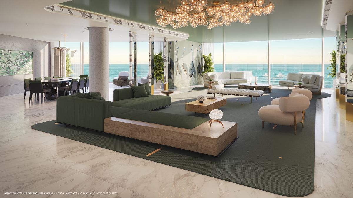 Lower Ocean Penthouse great room