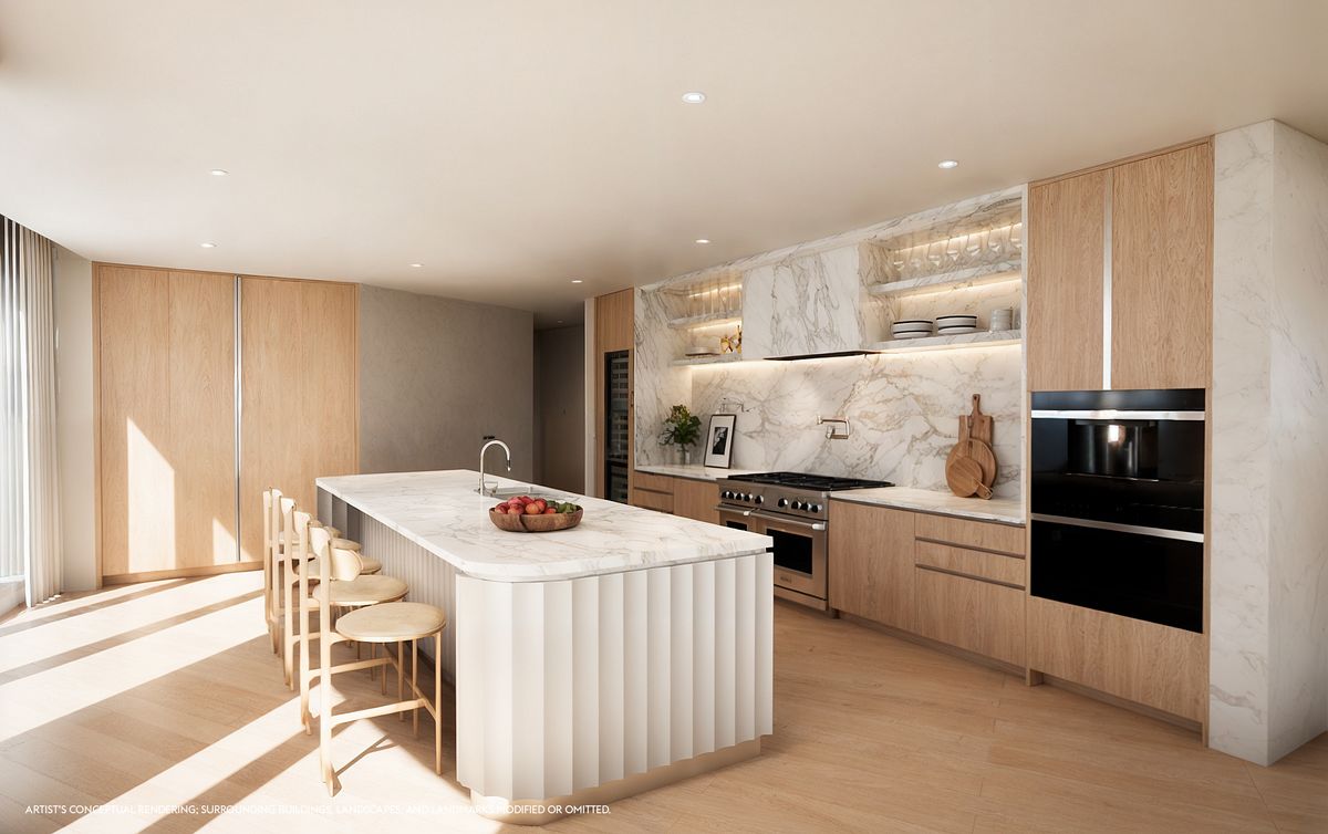 Ocean Penthouse kitchen