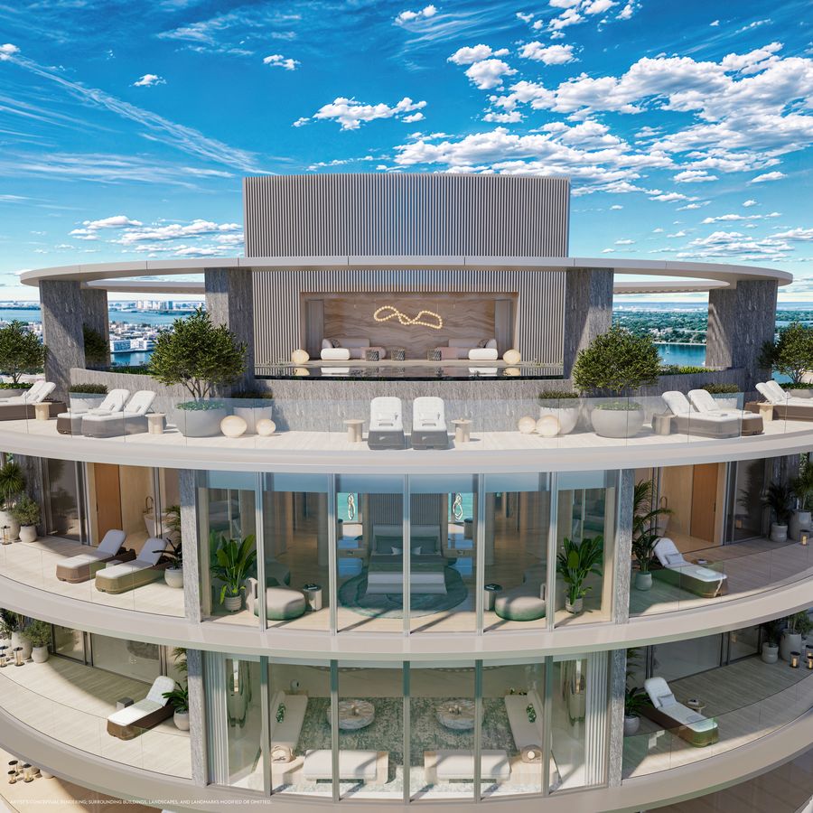 Ocean Penthouse rooftop terrace