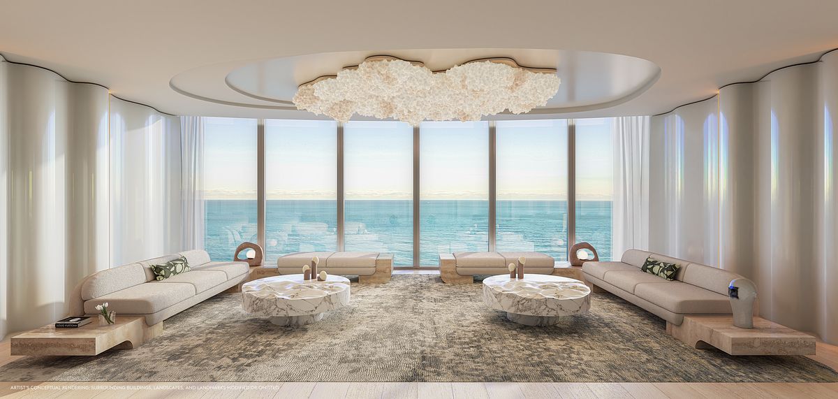 Ocean Penthouse great room