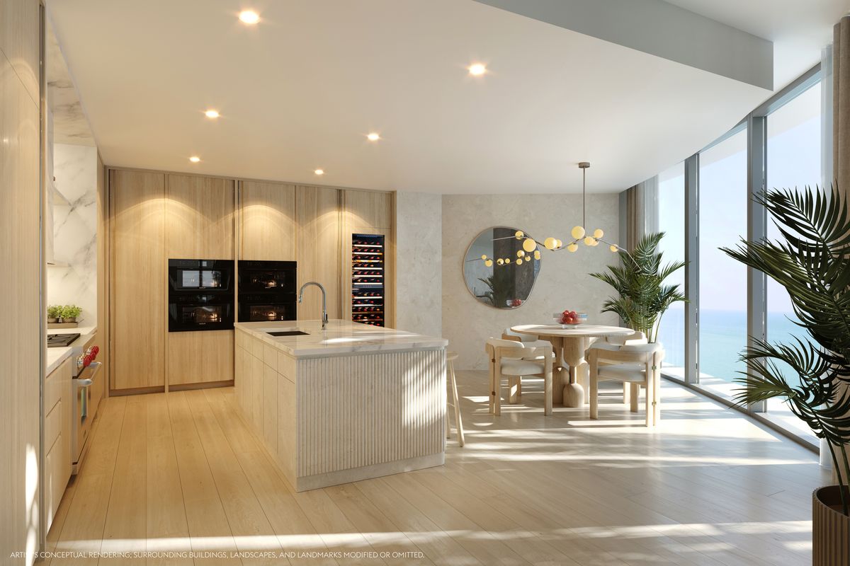 Residence A  Kitchen and Breakfast Area